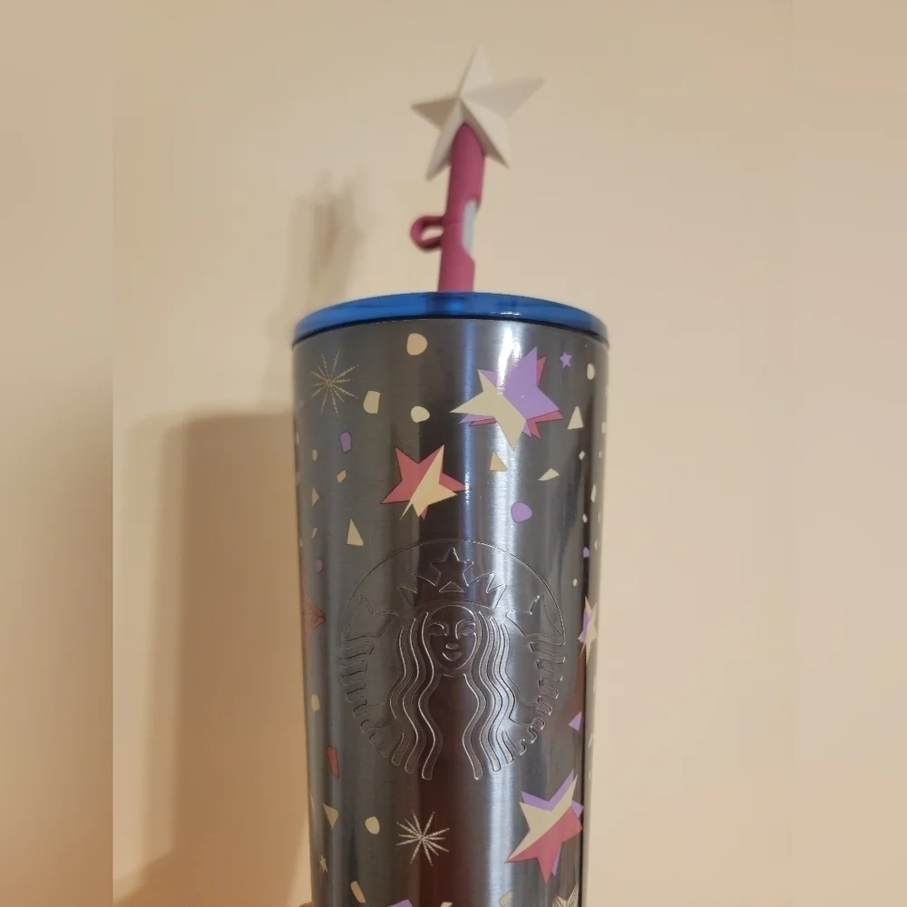 NWT 2023 Holiday Stars Stainless Steel Venti Tumbler Cup